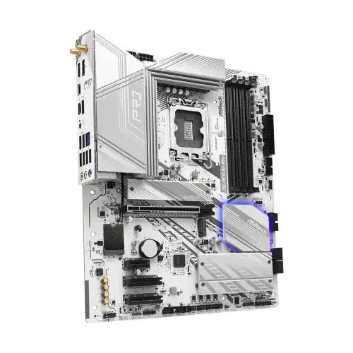 ASRock Z890 Pro RS WiFi White LGA1851 DDR5 ATX Motherboard