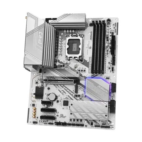 ASRock Z890 Pro RS WiFi White LGA1851 DDR5 ATX Motherboard