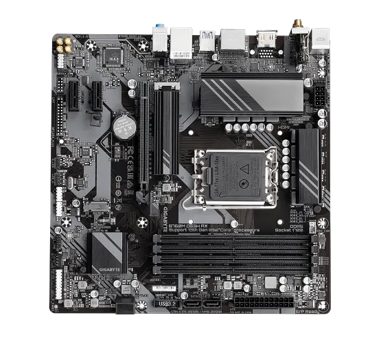 GIGABYTE B760M DS3H AX mATX Motherboard