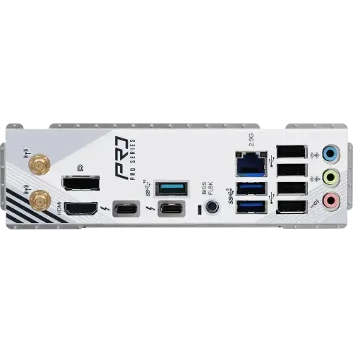 ASRock Z890 Pro RS WiFi White LGA1851 DDR5 ATX Motherboard