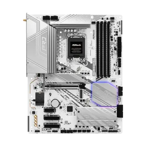 ASRock Z890 Pro RS WiFi White LGA1851 DDR5 ATX Motherboard