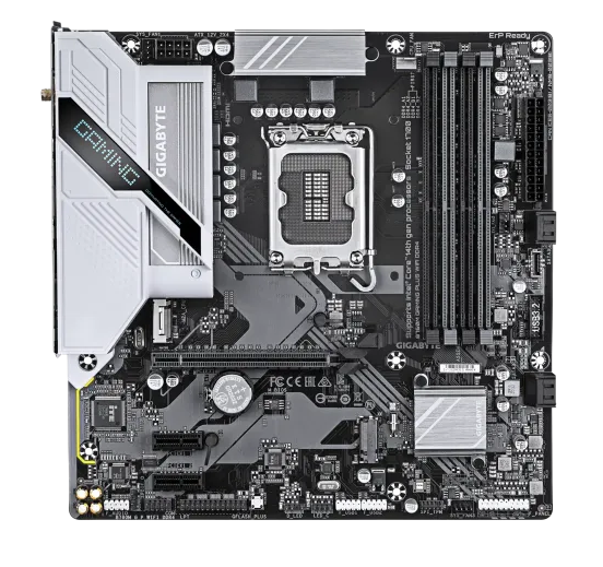 GIGABYTE B760M GAMING PLUS WIFI DDR4 Micro ATX Motherboard