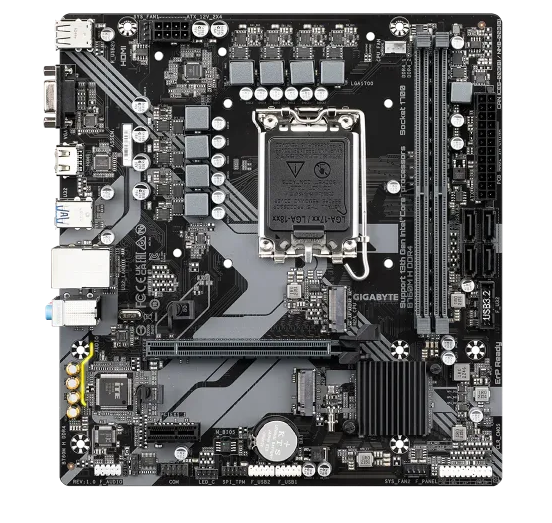 GIGABYTE B760M H DDR4 mATX Motherboard