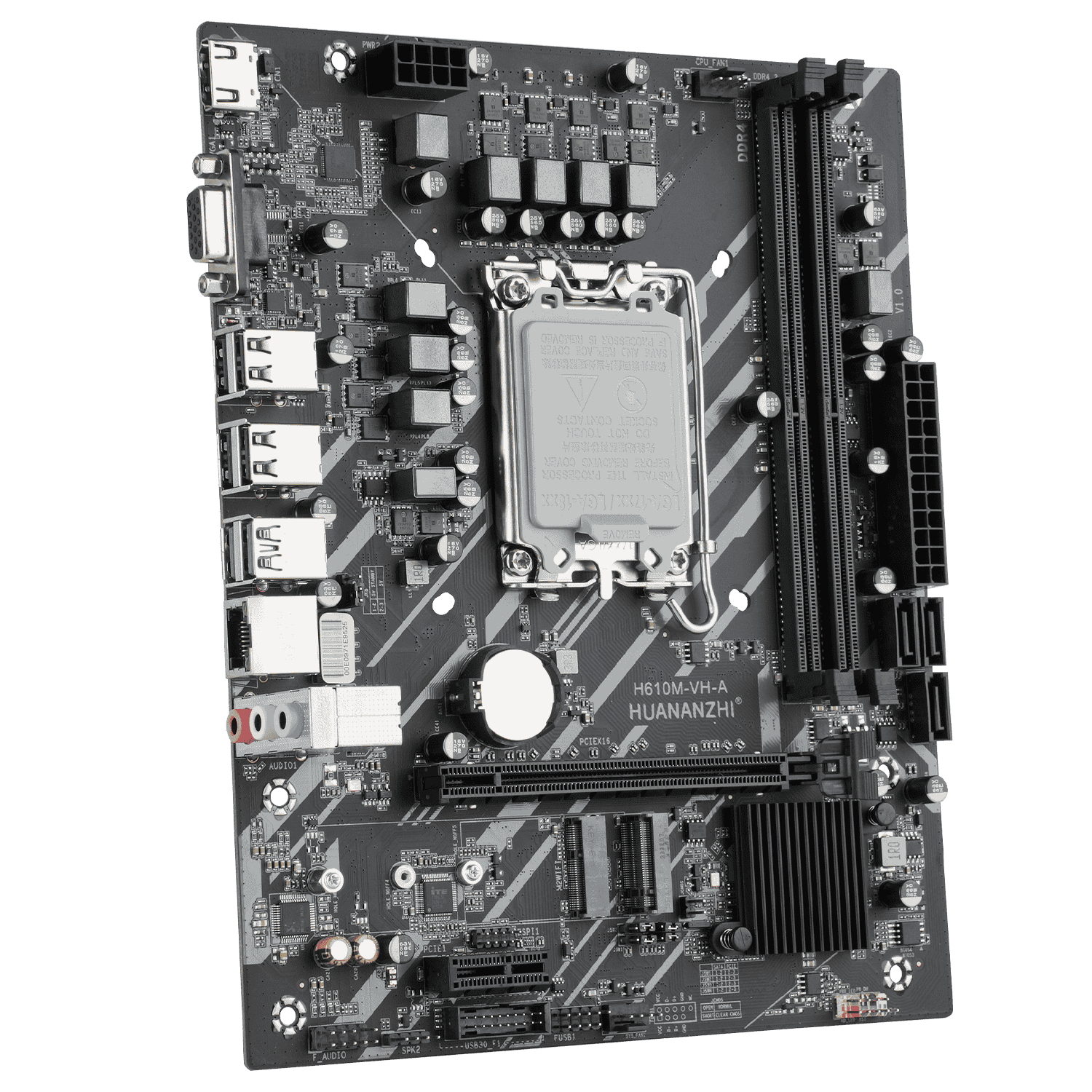 HUANANZHI H610M-VH Black Motherboard
