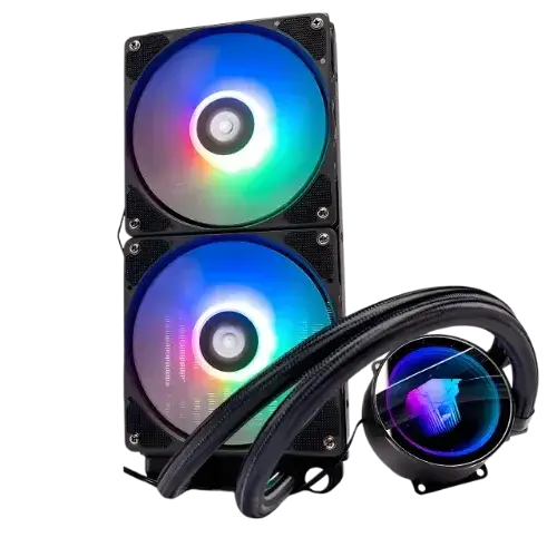 Jungle Leopard TK1-240P ARGB CPU Liquid Cooler (Black)