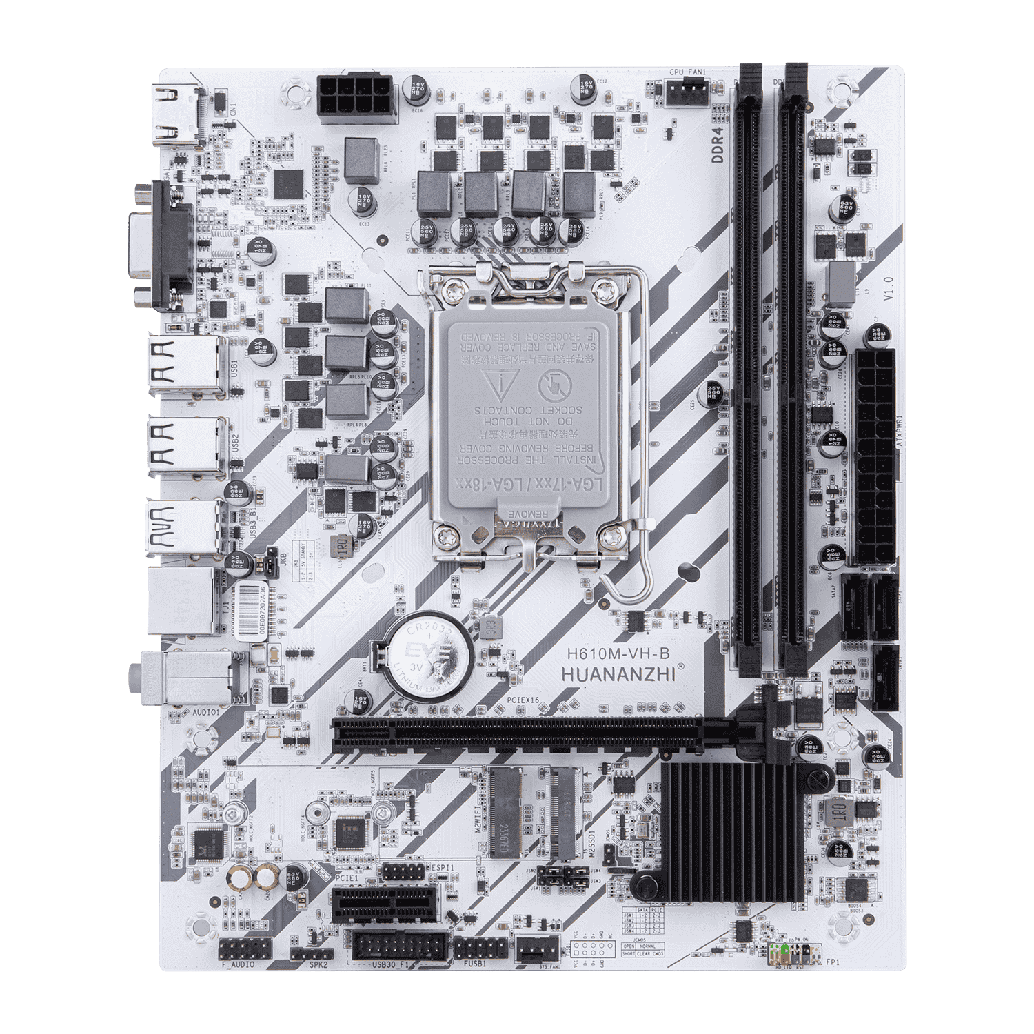 HUANANZHI H610M-VH Black Motherboard