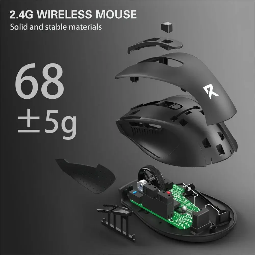 Redragon BM-4092 black wireless mouse