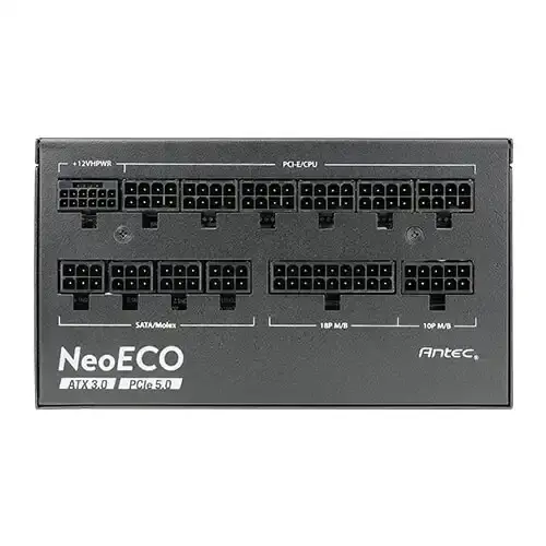Antec NE1000G M Black 1000W ATX 3.1 & PCIE 5.1 Full Modular Power Supply