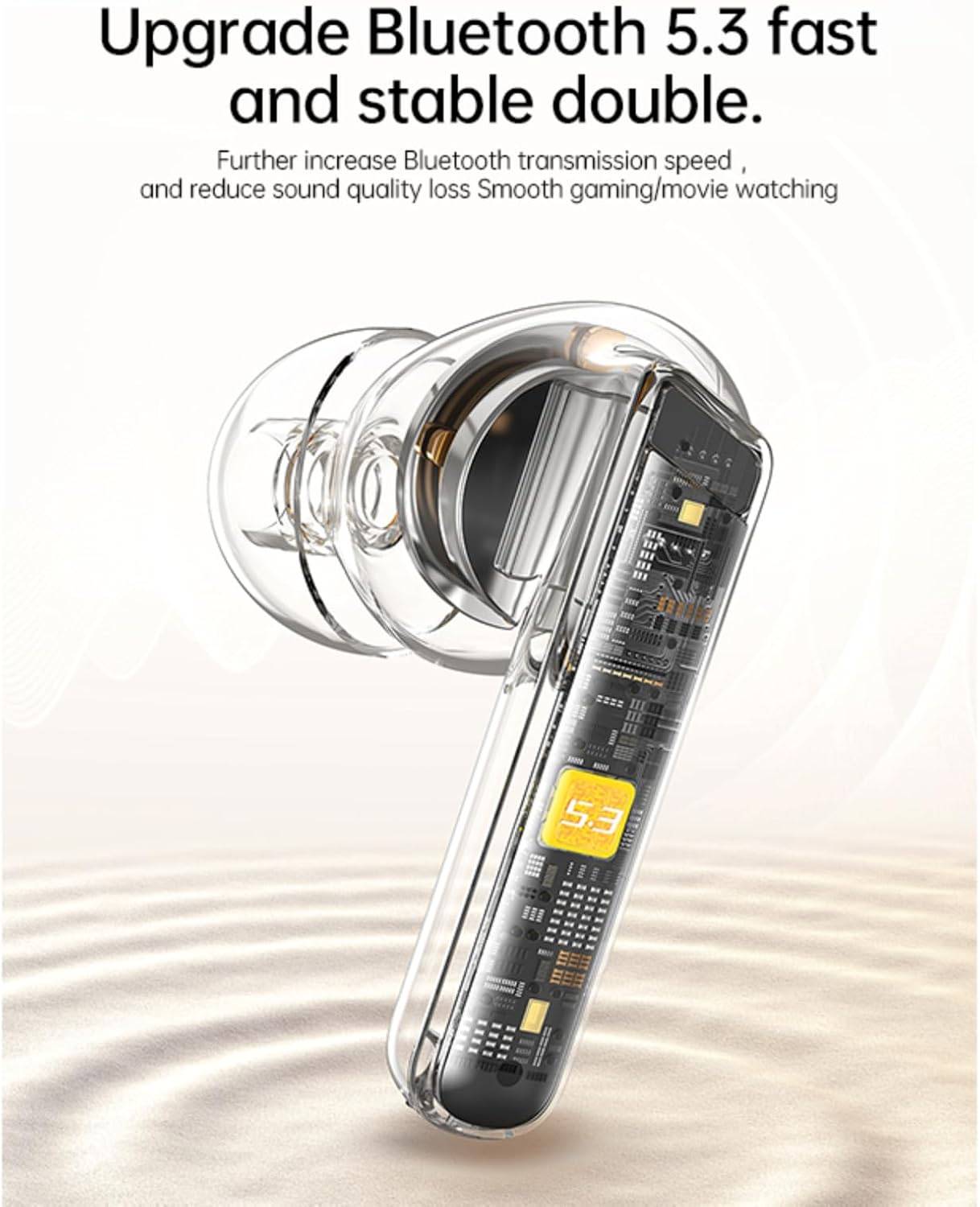 AWEI T88 ANC Wireless Earbuds Bluetooth, Wireless Earbuds Bluetooth, Bluetooth Headphones Earbuds IPX6 Waterproof