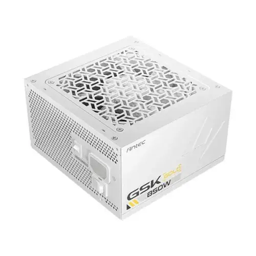 Antec GSK 850W White ATX 3.1 & PCIE 5.1 80+ Gold Full Modular Power Supply