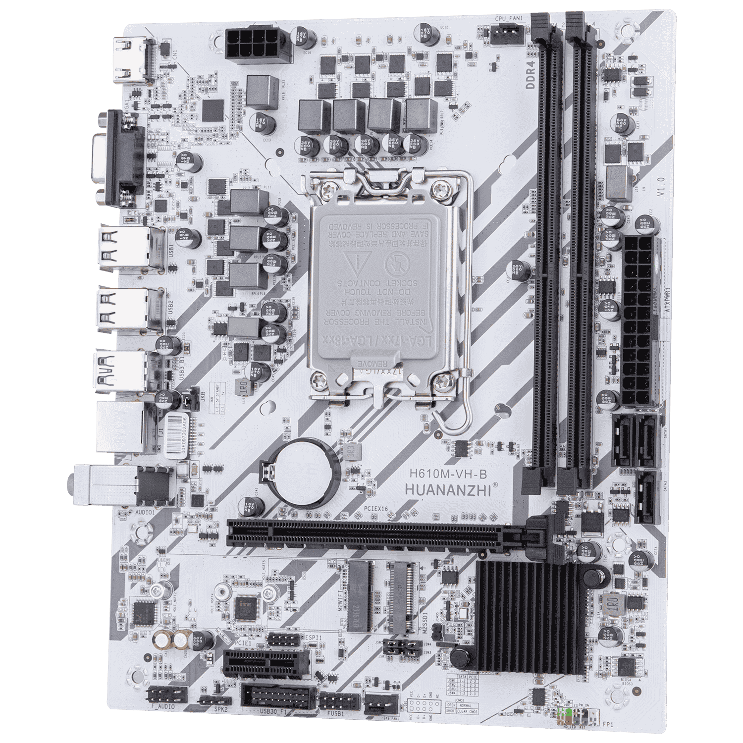 HUANANZHI H610M-VH Black Motherboard