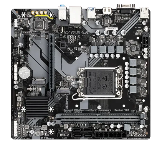 GIGABYTE B760M H DDR4 mATX Motherboard