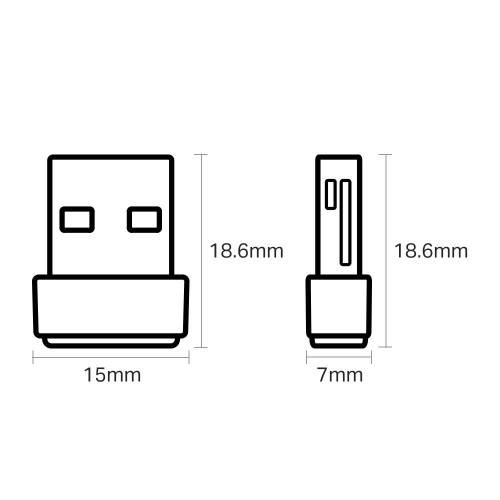 TP-Link Archer T2U Nano AC600 Dual Band Mini USB WiFi Adapter