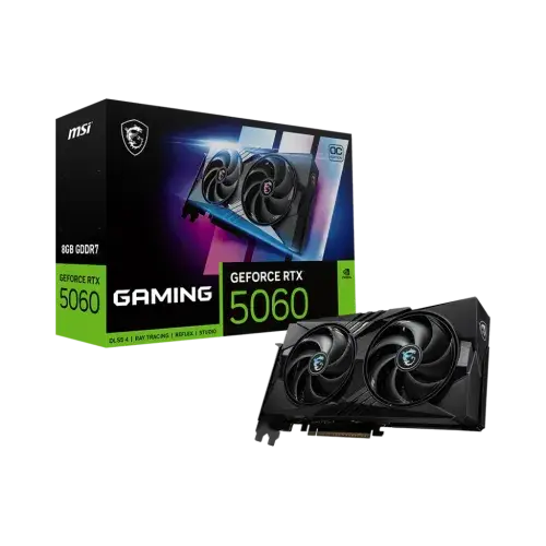 MSI GeForce RTX 5060 8G GAMING OC 8GB GDDR7 Graphics Card