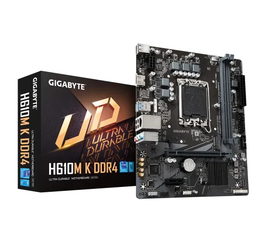 GIGABYTE H610M K DDR4 Micro ATX Motherboard