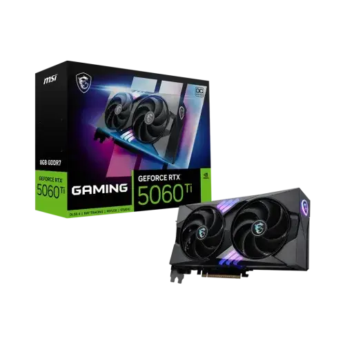 MSI GeForce RTX 5060 Ti 8G GAMING OC 8GB GDDR7 Graphics Card