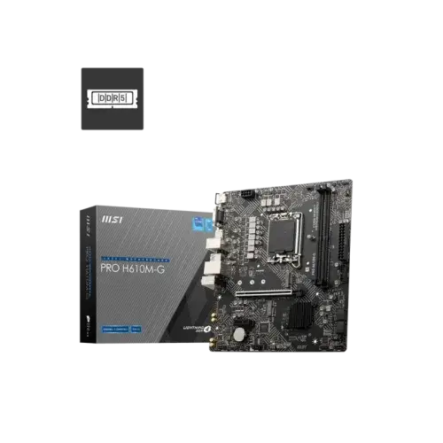 MSI PRO H610M-G DDR5 mATX Motherboard
