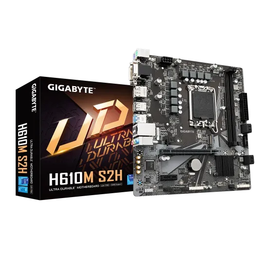 GIGABYTE H610M S2H DDR5 mATX Motherboard