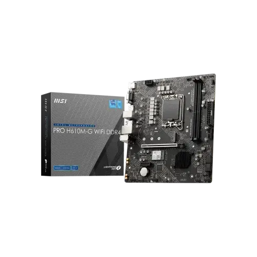 MSI PRO H610M-G WIFI DDR4 m-ATX Motherboard