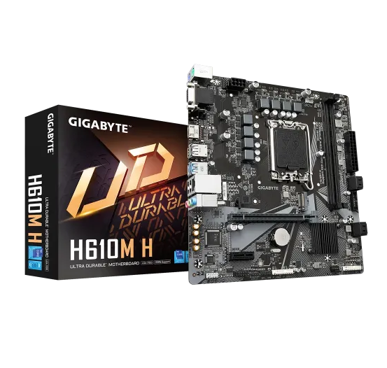 GIGABYTE H610M H DDR5 mATX Motherboard