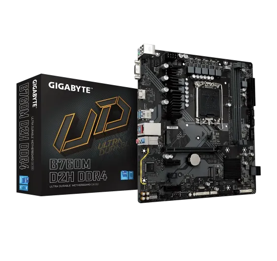 GIGABYTE B760M D2H DDR4 mATX Motherboard