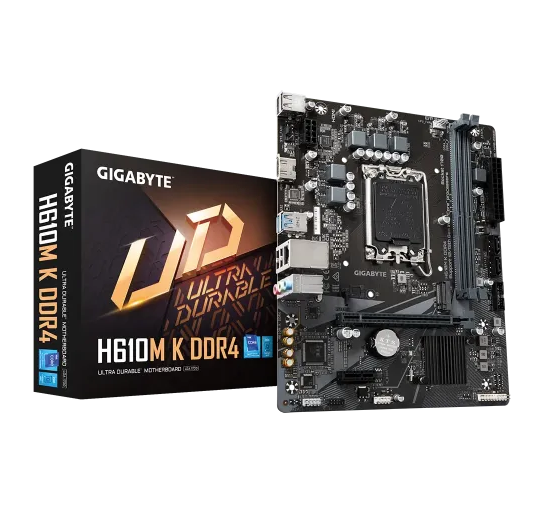 GIGABYTE H610M K DDR5 Micro ATX Motherboard